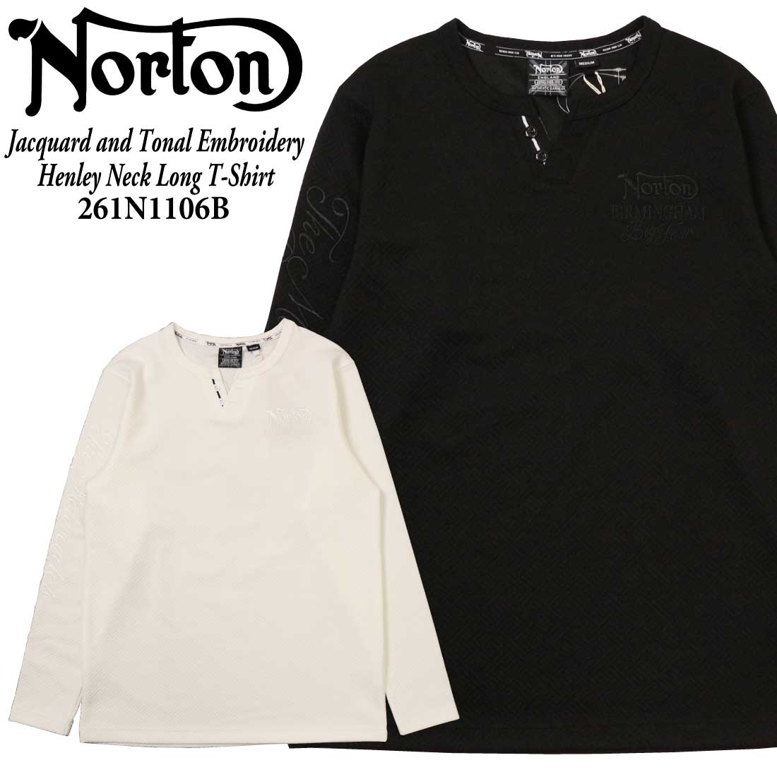 楽天市場】Norton ノートン 服 長袖 Tシャツ カットソー 253N1104B
