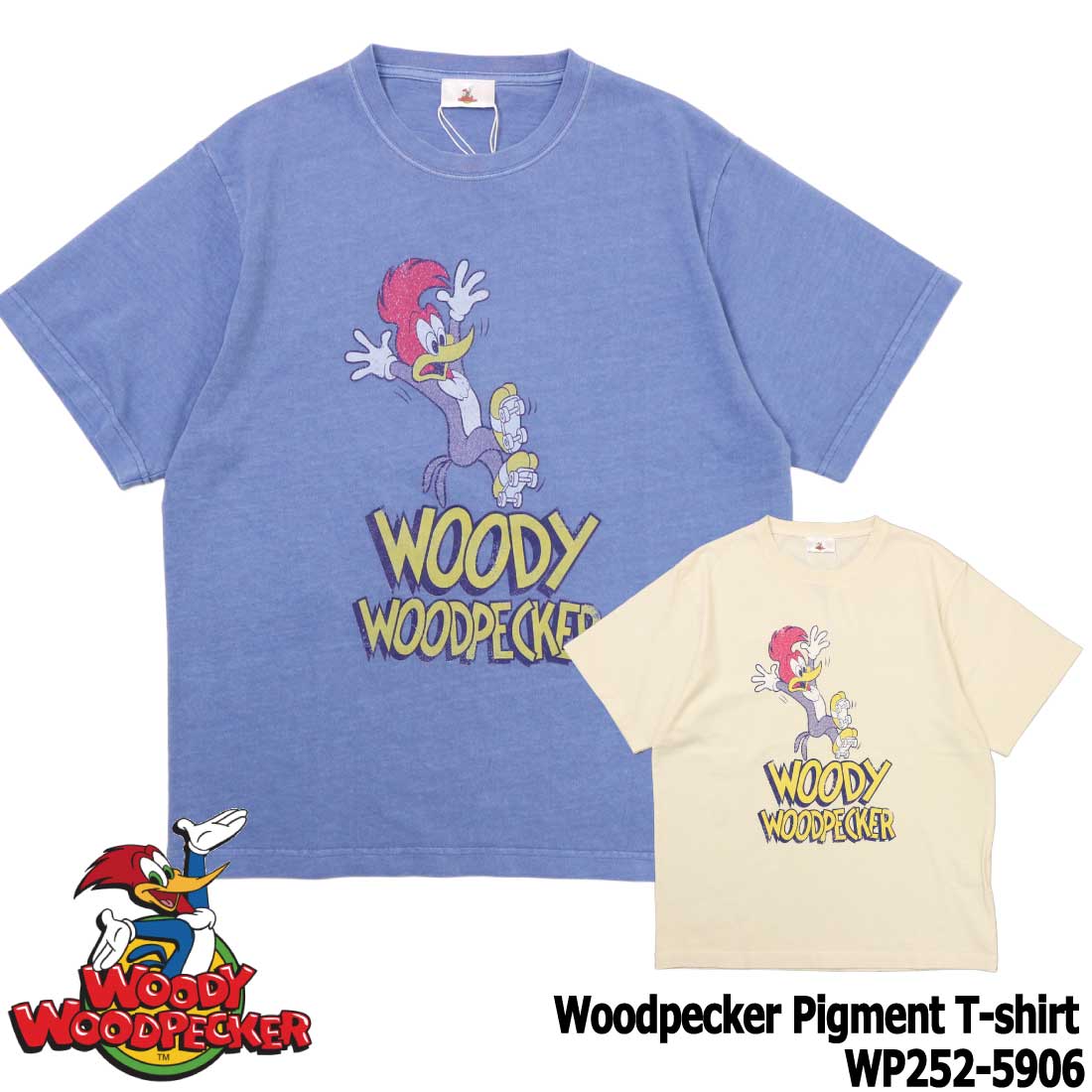 USJ 限定　ウッディウッドペッカー　Tシャツ 　白　L 新品・希少】USJ ウッディ・ウッドペッカー Tシャツ 白S - メルカリ