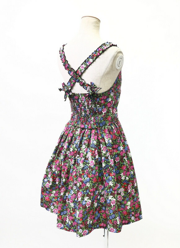 楽天市場 未使用品 The Marc Jacobs ザ マークジェイコブス ノースリーブ フレアワンピース ドレス レディース サイズ00 コットン 花柄 フラワープリント マルチカラー Gh1199 トレード楽天市場店