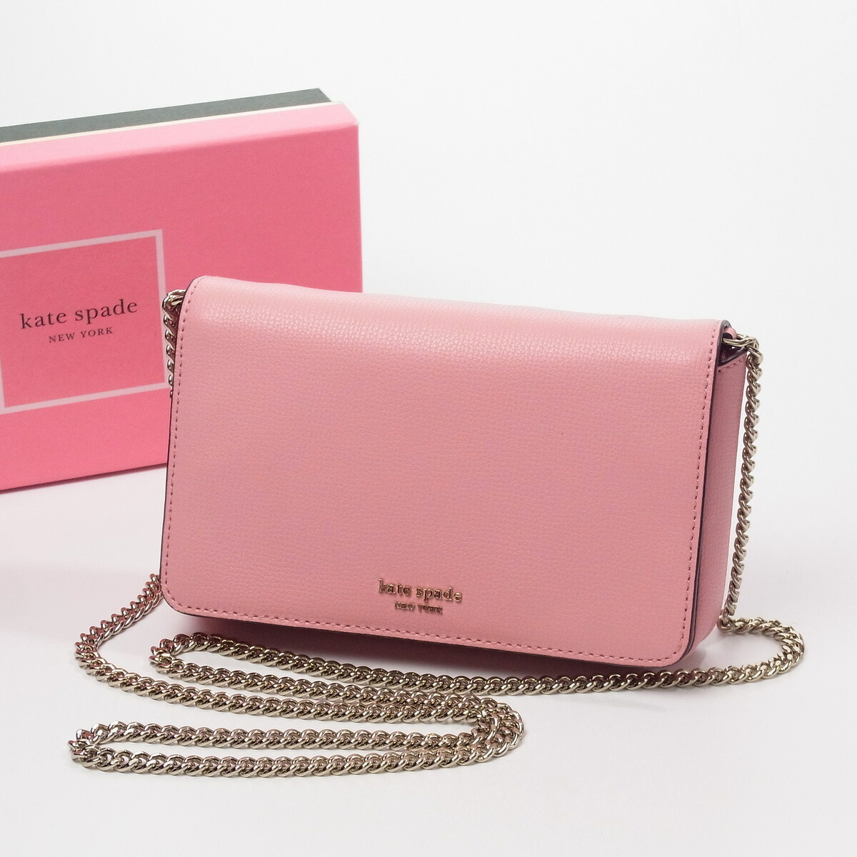 楽天市場】kate spade ケイトスペード《SYLVIA CHAIN WALLET》シルビア