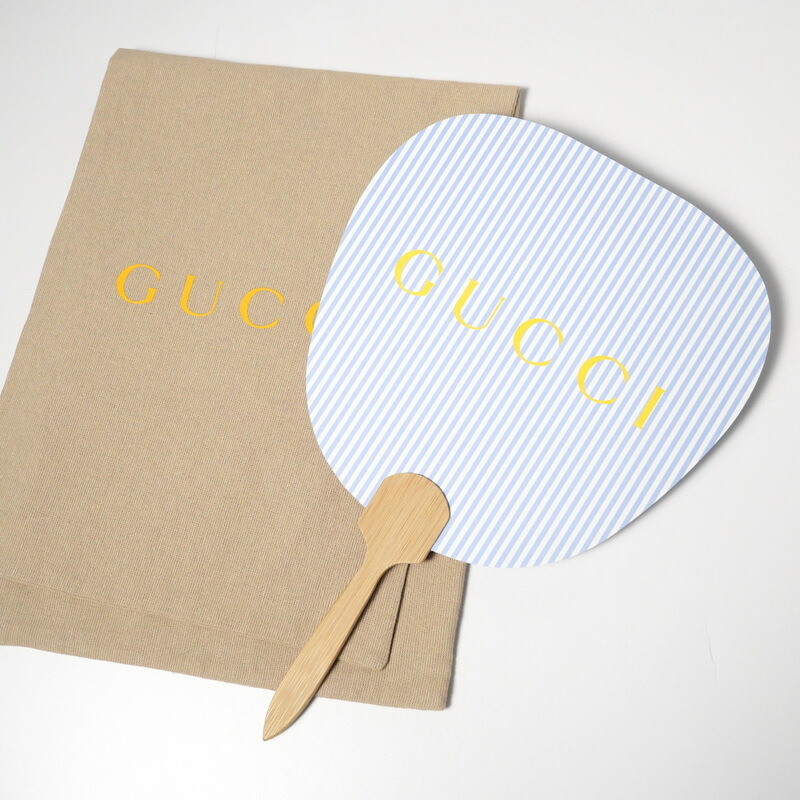 楽天市場】GUCCI グッチ オウル プリント うちわ ウチワ