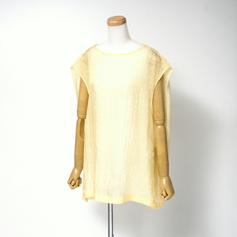 mame - 完売品✨mame マメクロゴウチ✨オフショルダー フレアトップスブラウス Mame Kurogouchi / マメクロゴウチ | Crepe Buttoned V-Neck Top