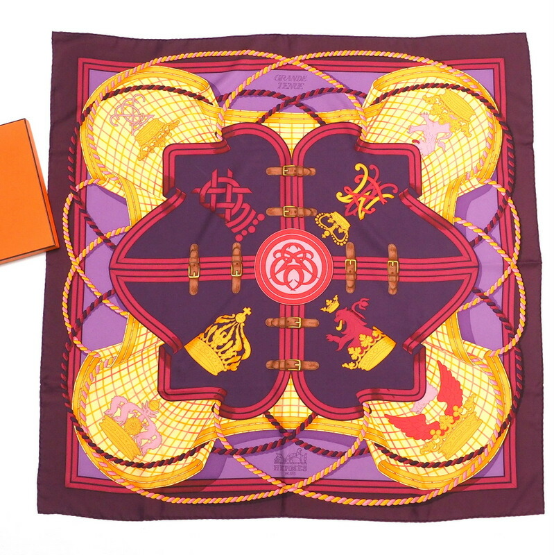 楽天市場】【中古】 エルメスHERMES カレ90 ECOLE FRANCAISE D