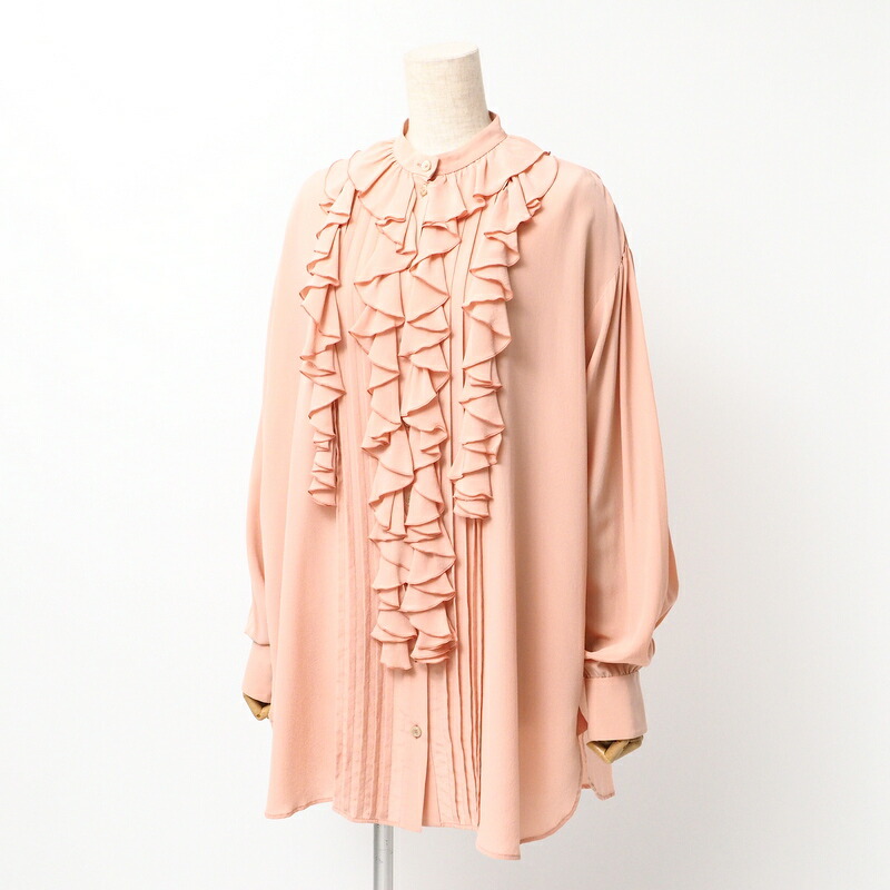 楽天市場】【グッチ】Gucci GGゴースト リボンブラウス シャツ