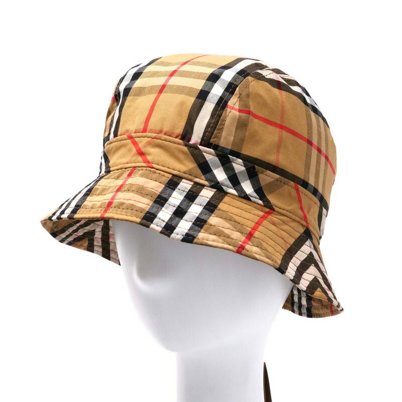 新品未使用　Burberry バケハ BURBERRY バーバリー バケットハット バケハ 帽子 メンズ