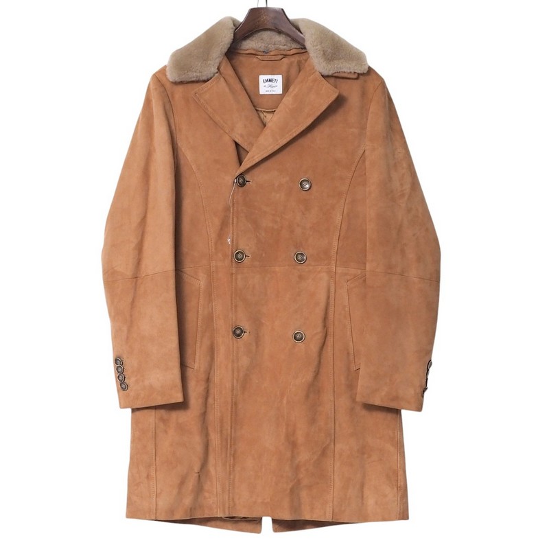 楽天市場】エンメティ EMMETI RODOLFO レザー ステンカラー コート 春