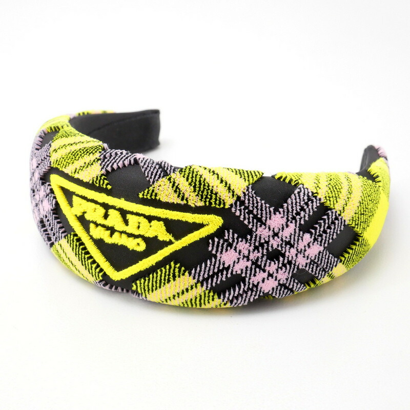 楽天市場】【中古】 PRADA プラダ クリスタルトライアングルロゴ