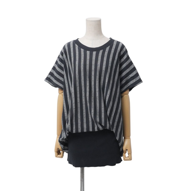 ISSEY MIYAKE イッセイミヤケ ヴィンテージ 上衣 大きさS 筆引き舟 80\u0027s 衣装 カットソー【おすすめ】 ブランド名古着【中古】20241216/RA2619
