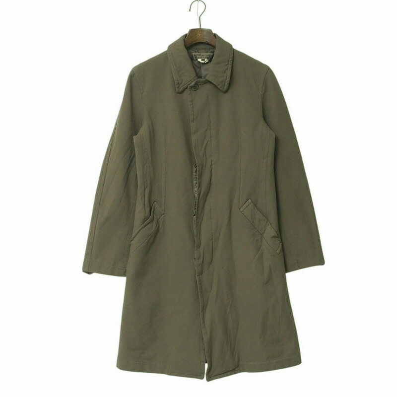 COMME des GARCONS COMME des GARCONS コムデギャルソン コムデギャルソン コムコム ステンカラーコート サイズS ポリ縮絨 2009AW【おすすめ】 ブランド古着【中古】20241227/RA2740｜トレード店