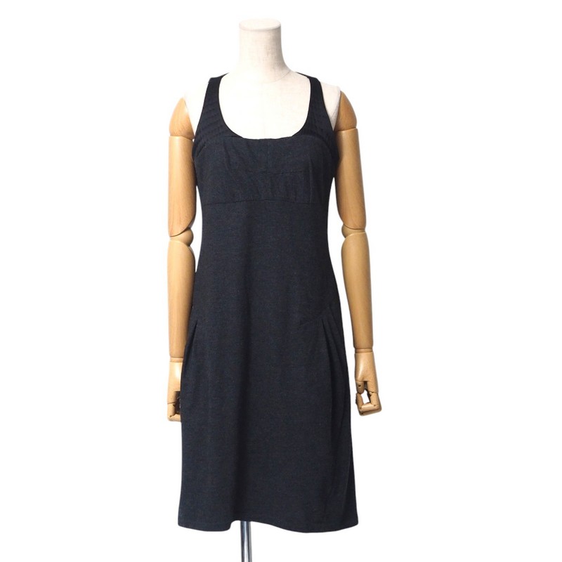 ■美品■Brunello Cucinelli ブルネロクチネリ ワンピース サイズXL ノースリーブ ワンピース カシミヤ混ウール イタリア製 ブランド古着【中古】20250204/RA3061 18,845円