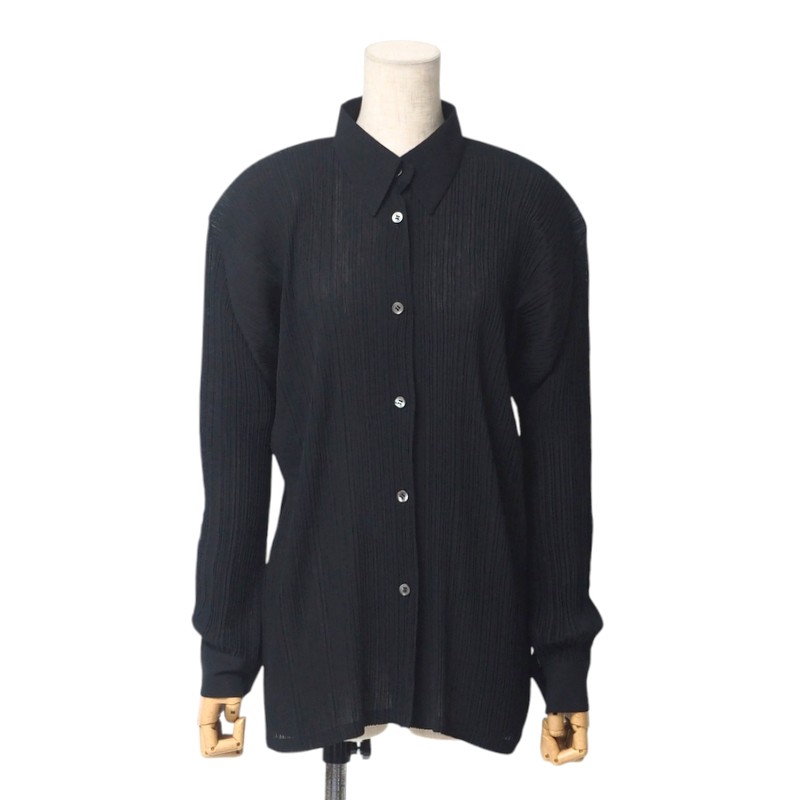 ISSEY MIYAKE ME シワ加工 プリーツシャツ ブラウス 長袖 濃紺 楽天市場】【イッセイミヤケ】Issey miyake メンズ プリーツ