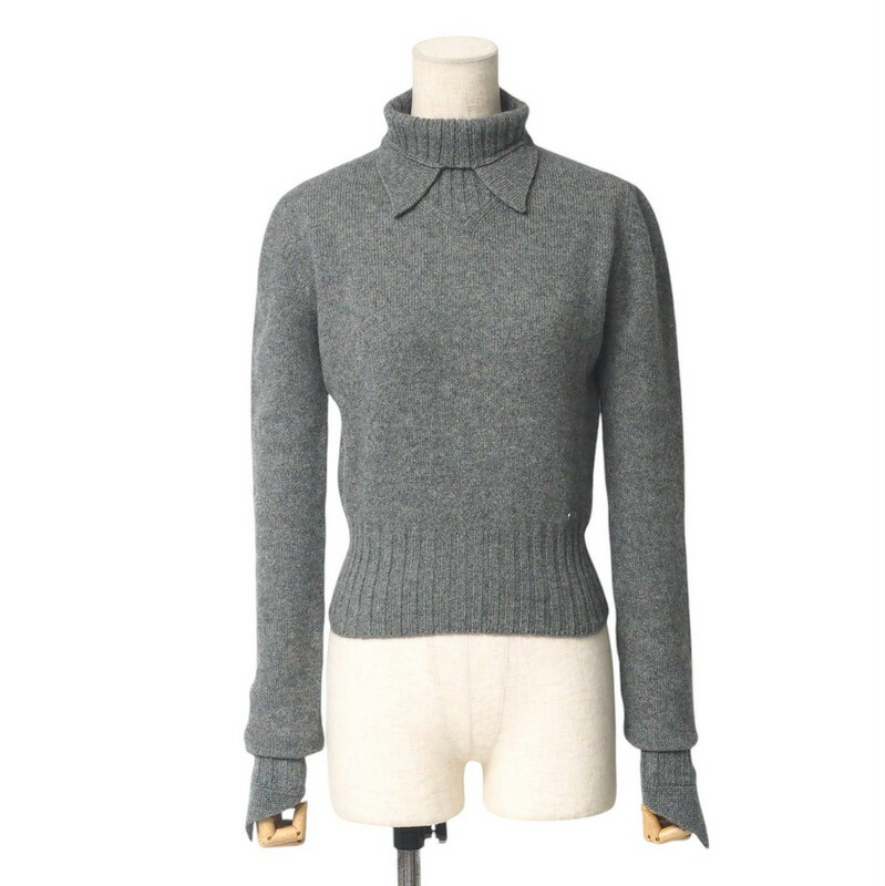 Chanel シャネル カシミヤ ニット プルオーバー 38 中古・古着通販】CHANEL (シャネル) 21A ココフラワー