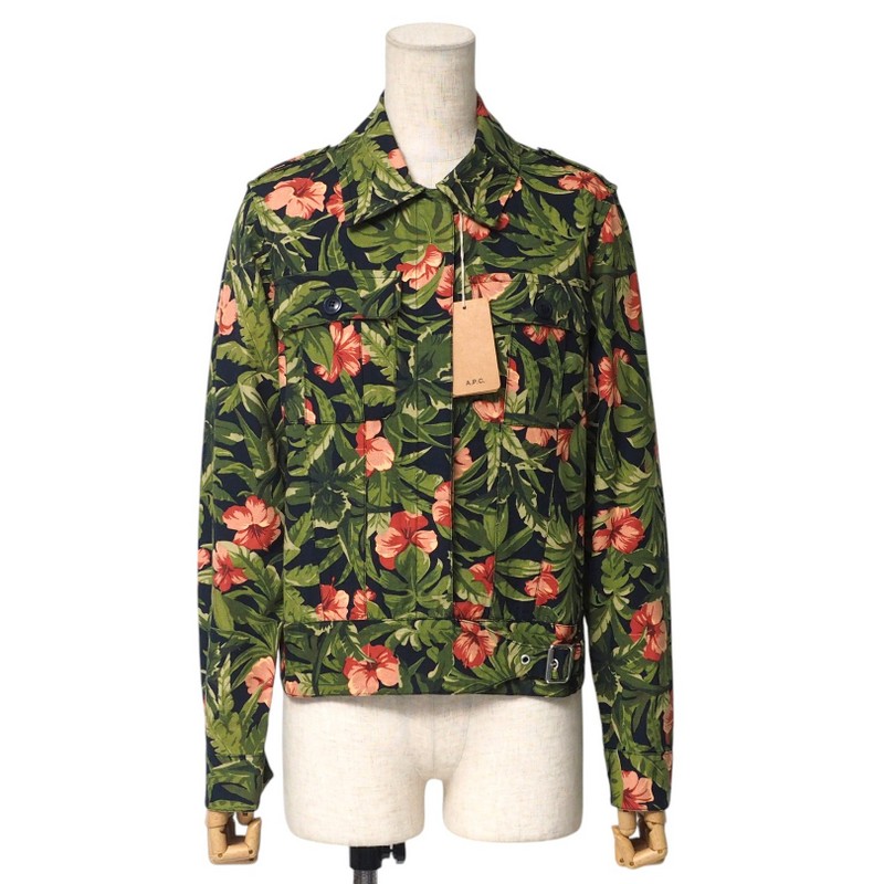 APC オイルドコットン　モーターサイクルJKT フランス製 楽天市場】A.P.C. アーペーセー ジャケット サイズ:S オイルド