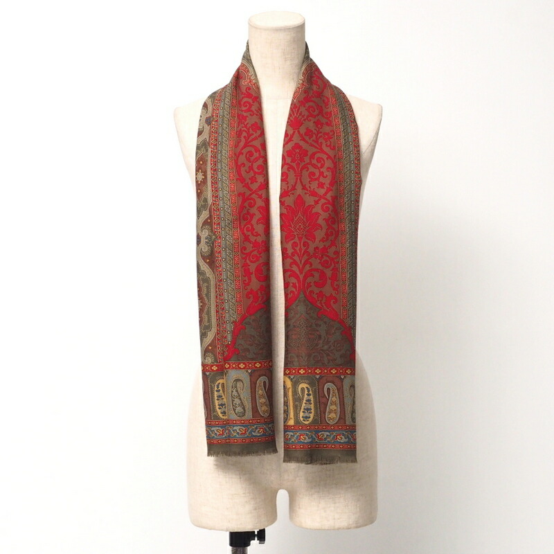 楽天市場】□美品□ETRO エトロ 大判 ストール ショール