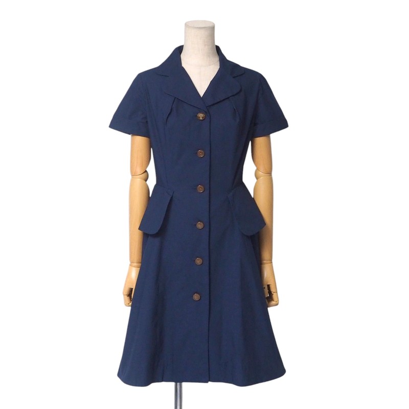 日本製【Vivienne Westwood REDLABEL】半袖ワンピース　2 Vivienne Westwood RED LABEL(ヴィヴィアンウエストウッドレッド