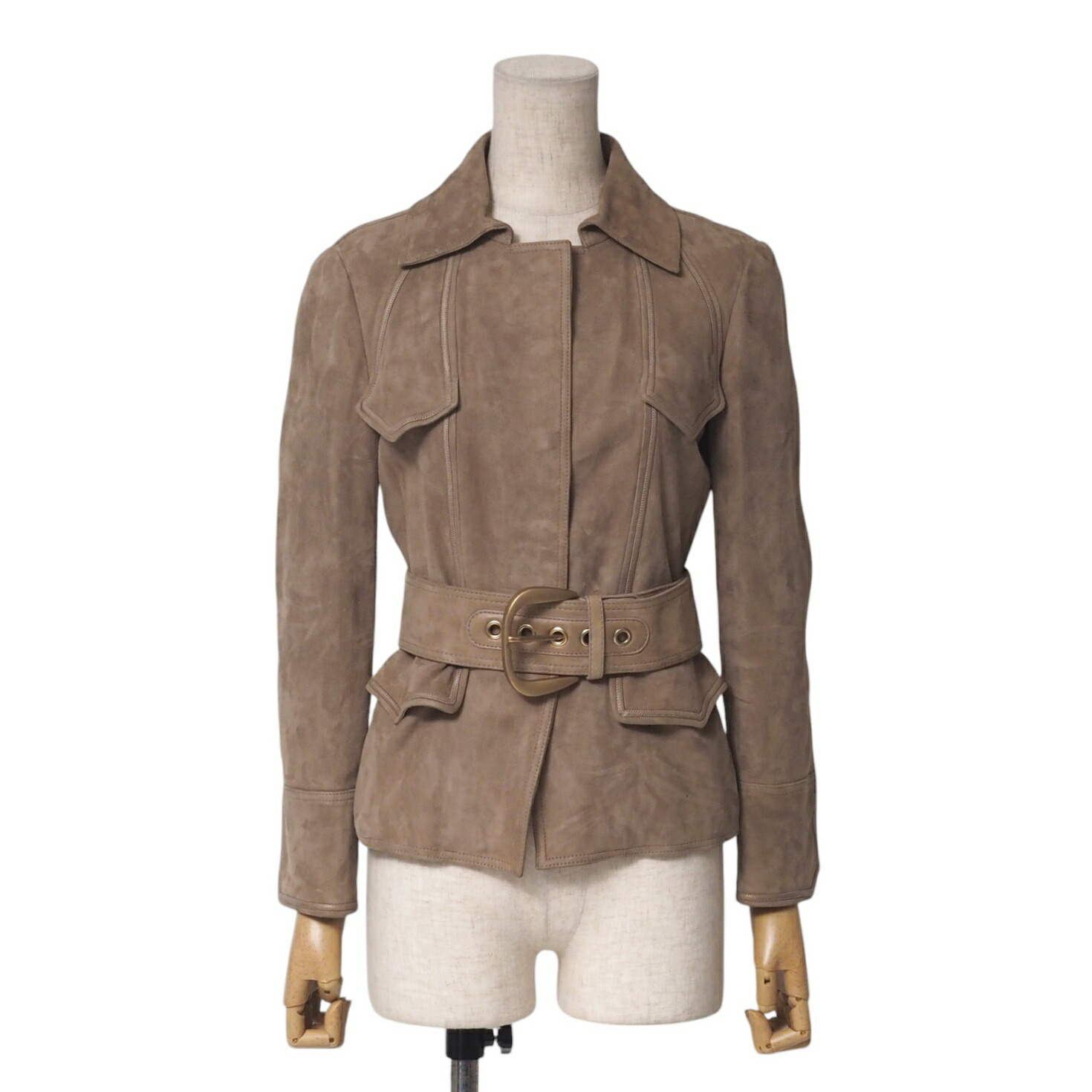 グッチ　一重仕立て革ジャケット imgrc0079890327.jpg