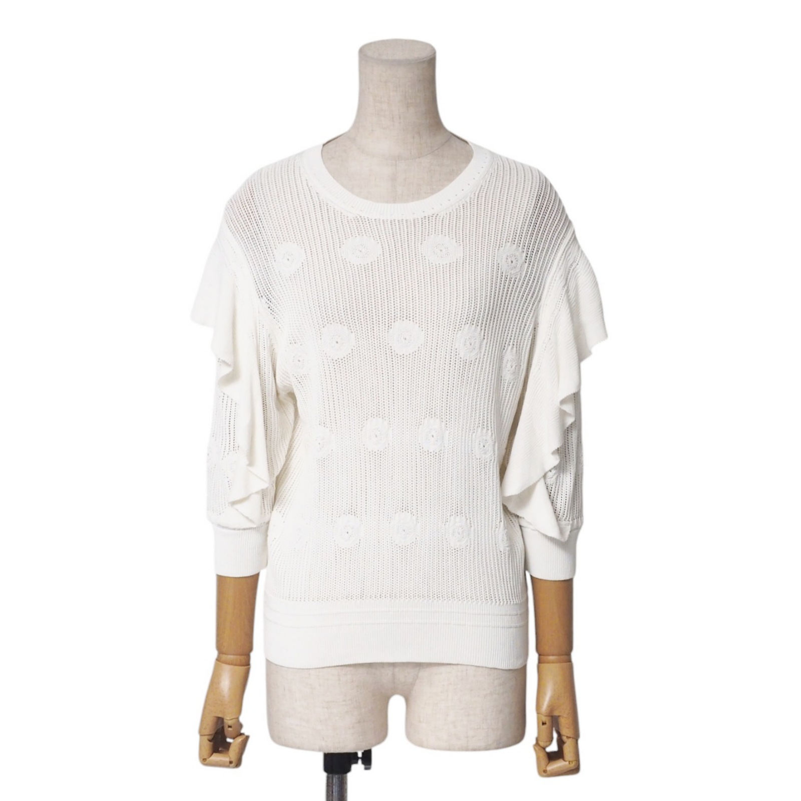 楽天市場】【クロエ】Chloe 20年 フロント レース ニット トップス