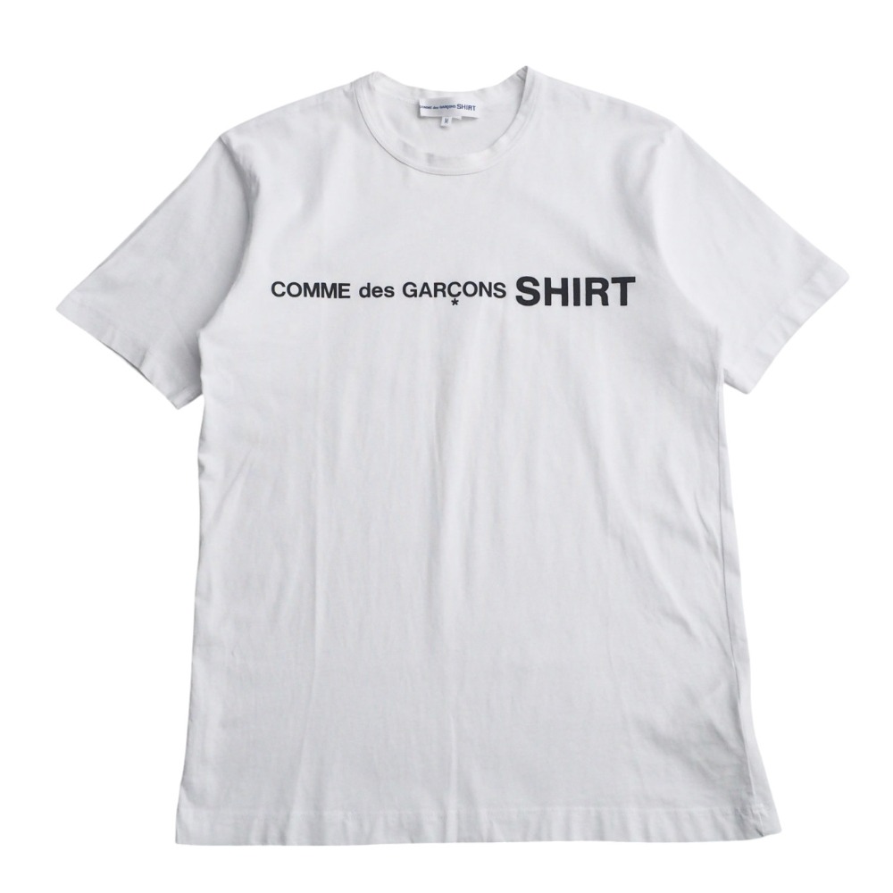 COMME des GARCONS SHIRT コムデギャルソンシャツ 半袖Ｔシャツ サイズM ロゴ プリント コットン ブランド古着【中古】20250501/RA4561