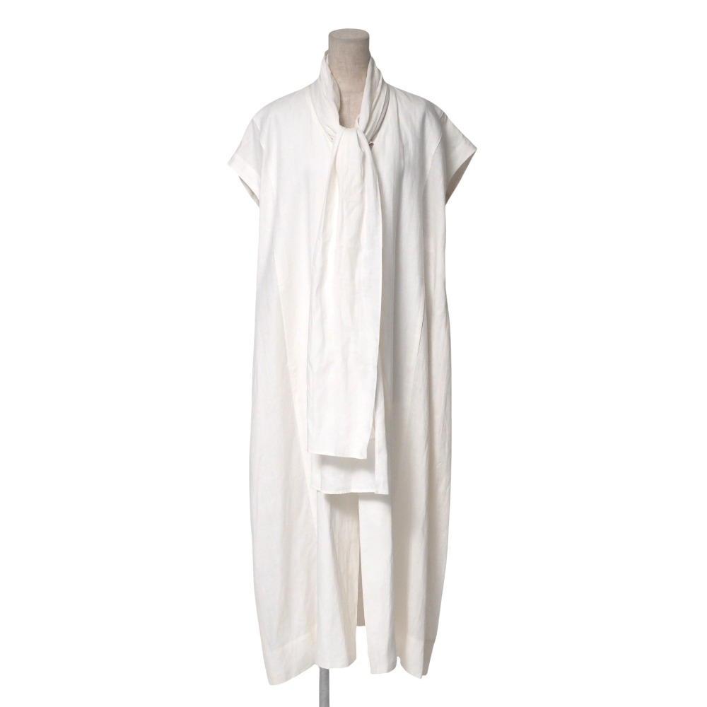 PLEATS PLEASE ISSEY MIYAKE 筋目プリーズ イッセイミヤケ より良い 大きさ3 IKKOTANAKA 墨戯 ロングより良い うつり変わり 袈裟 ブランド名古着【中古】20250507/RA4549