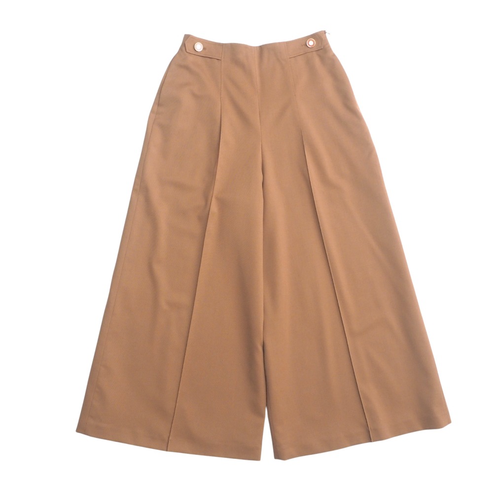 【新品・タグ付】FOXEY　フォクシー　ワイドパンツ　ショート丈　麻100％ 楽天市場】FOXEY BOUTIQUE パンツ サクソニー