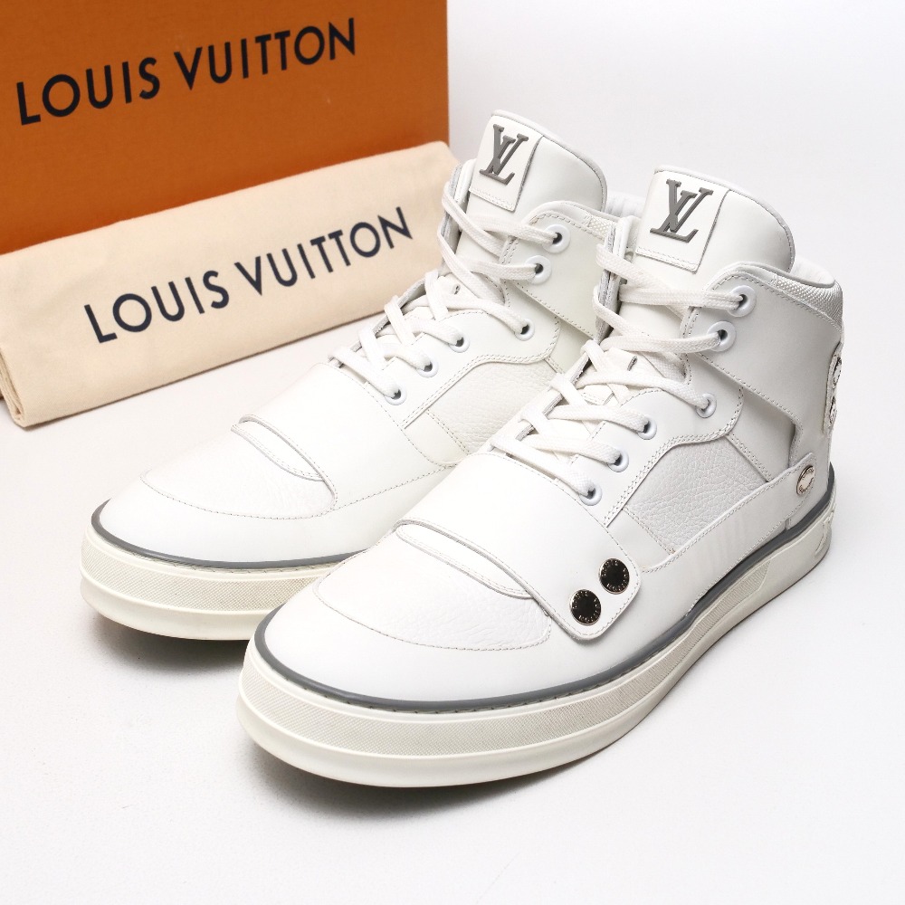 【超美品】 Louis Vuitton ロゴプリント ローファー 34 2/1 超美品】 Louis Vuitton ロゴプリント ローファー 34 2/1