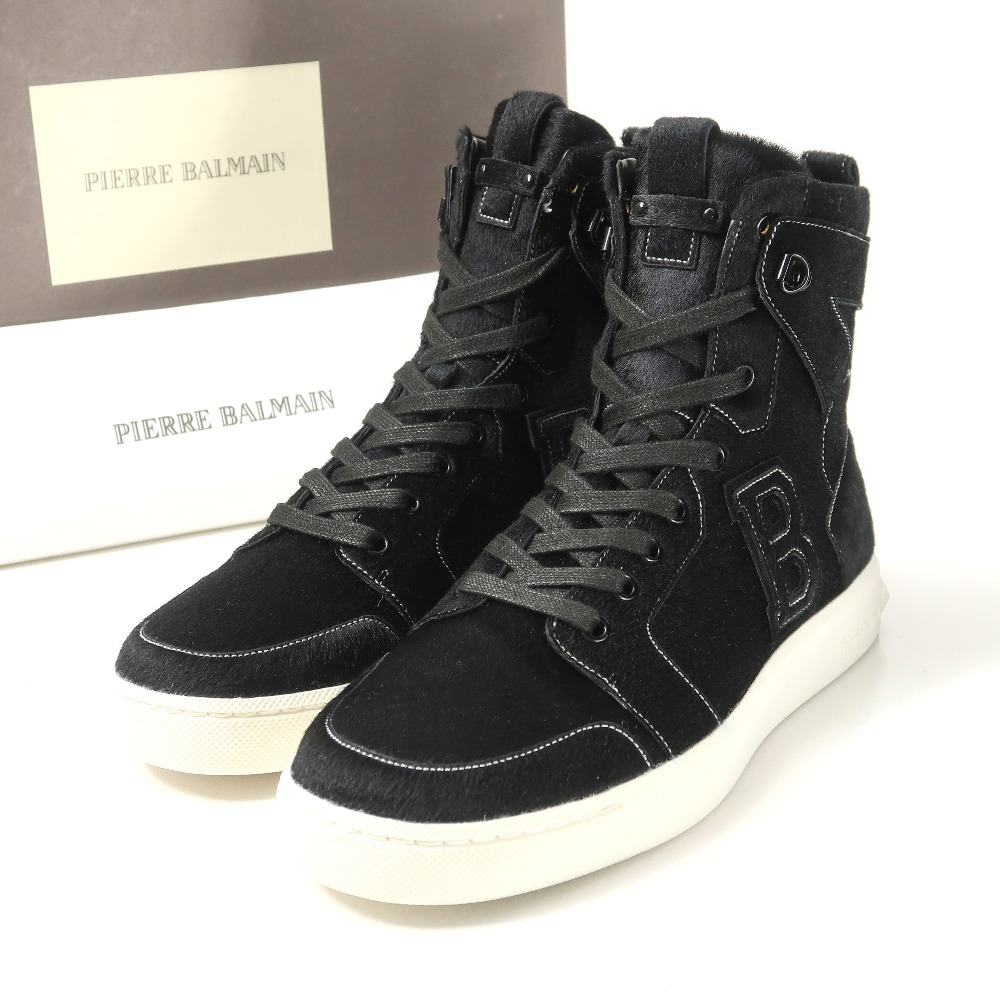 BALMAIN HOMME ハラコブーツ【75000円よりスタート】 BALMAIN HOMME ハラコブーツ【75000円よりスタート】 - メルカリ