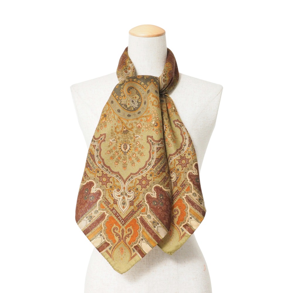 楽天市場】ETRO エトロ スカーフ ストール ショール 小物 総柄