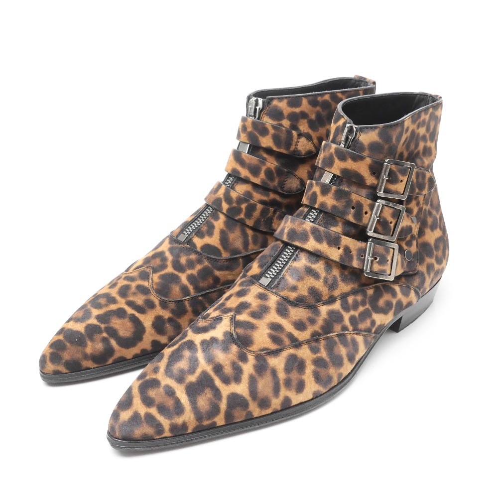 Saint Laurent スウェード ハーネス ブーツ 41 楽天市場】SAINT LAURENT PARIS Classic Wyatt Harness Ring
