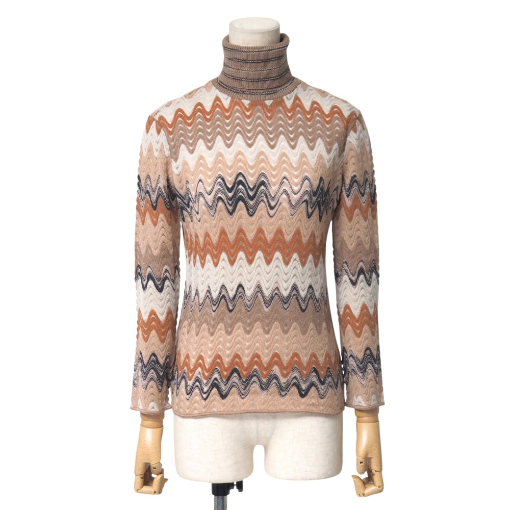 楽天市場】MISSONI ミッソーニ ニット 90s リーフ ジャガード