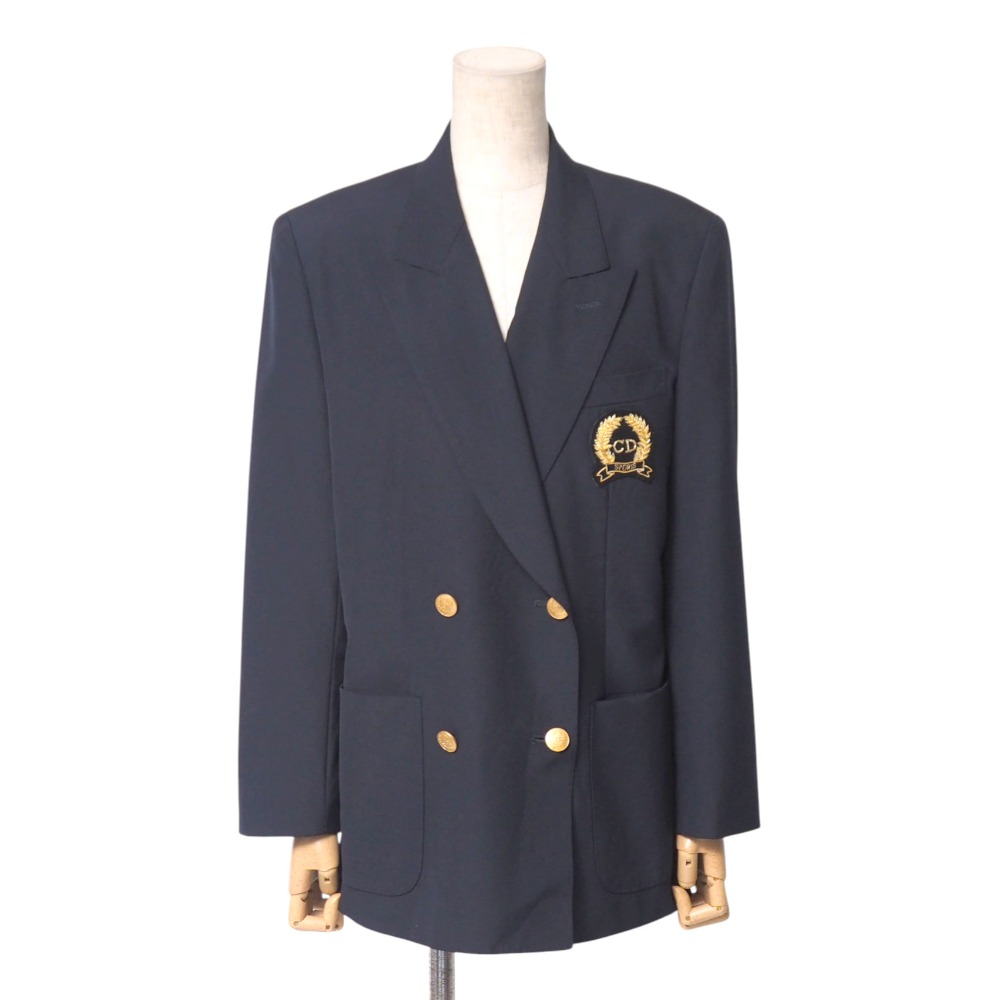 クリスチャンディオール ムッシュ CDロゴ メタルボタン ダブル ブレザー L RsYHo4fc4uL2SvCfkmhE1R5xl29Gmj