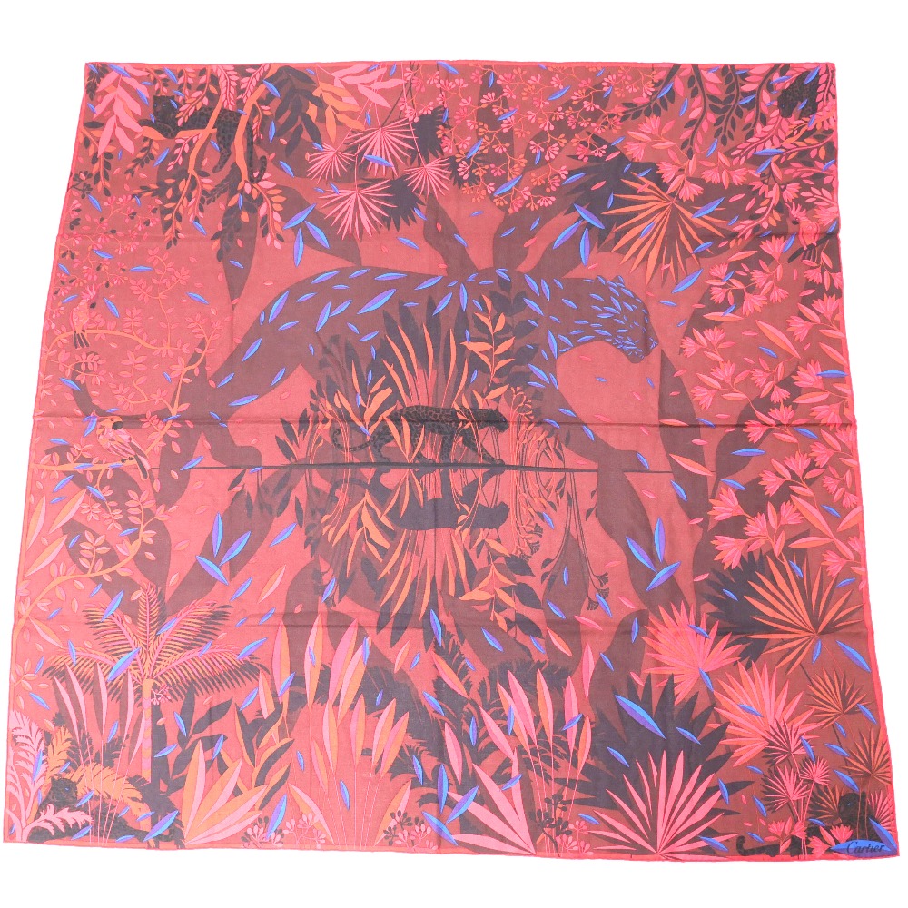 楽天市場】Cartier カルティエ スカーフ ストール 大判 カシミヤ