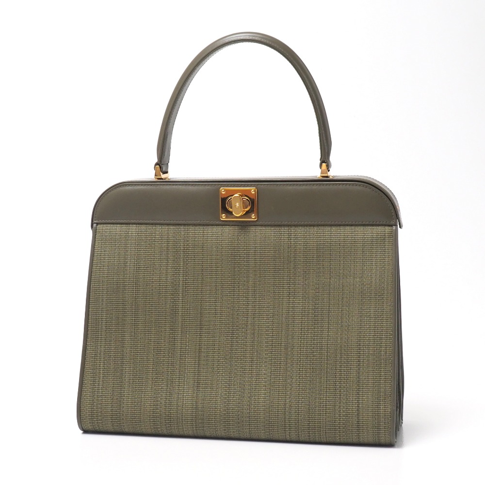 楽天市場】【緑屋質屋】コンテス ハンドバッグ ホースヘアー ネイビー