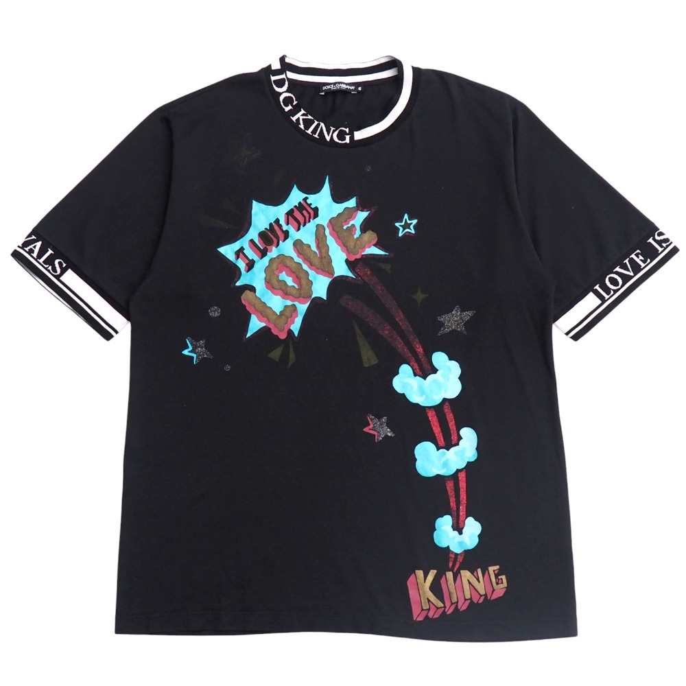 ドルチェ&ガッバーナ dolce&gabbana グラフィック柄 Tシャツ dolce-gabbana-t-shirts-cut-sew