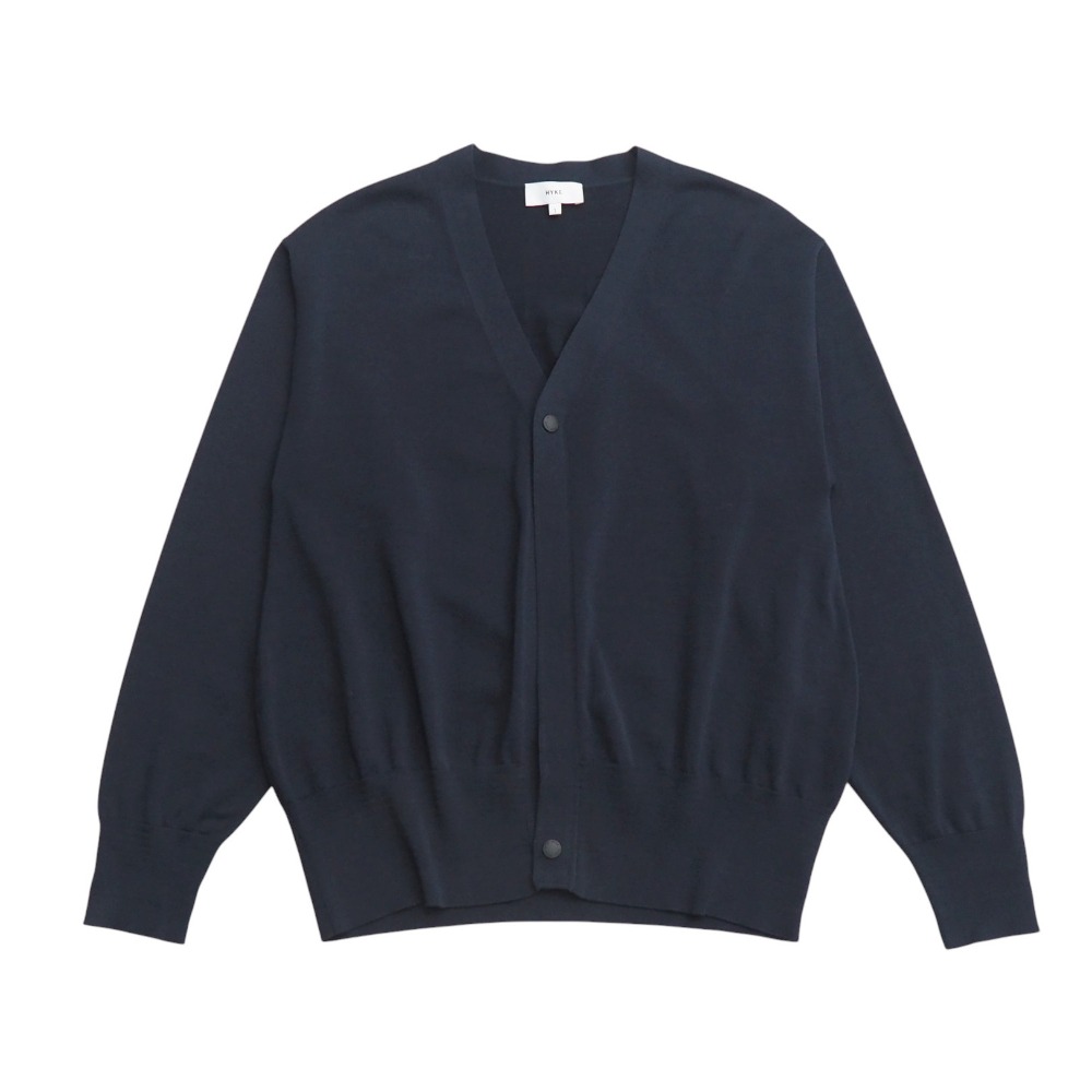 楽天市場】HYKE ハイク カーディガン ニット 23秋冬 ブラック 黒