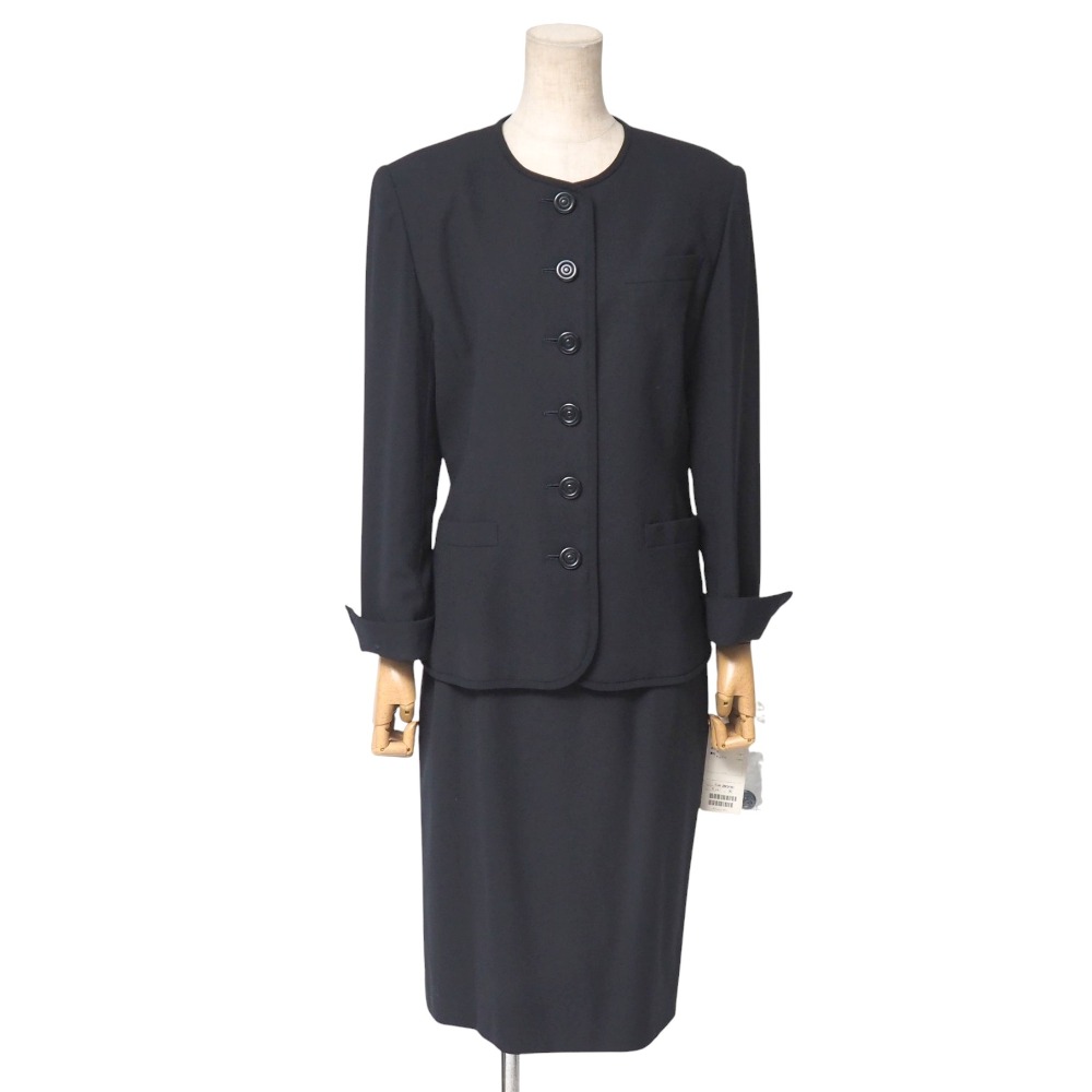 Christian Dior✨極美品　スカートセットアップ　ノーカラージャケット Christian Dior - Vintage クリスチャンディオール Christian Dior