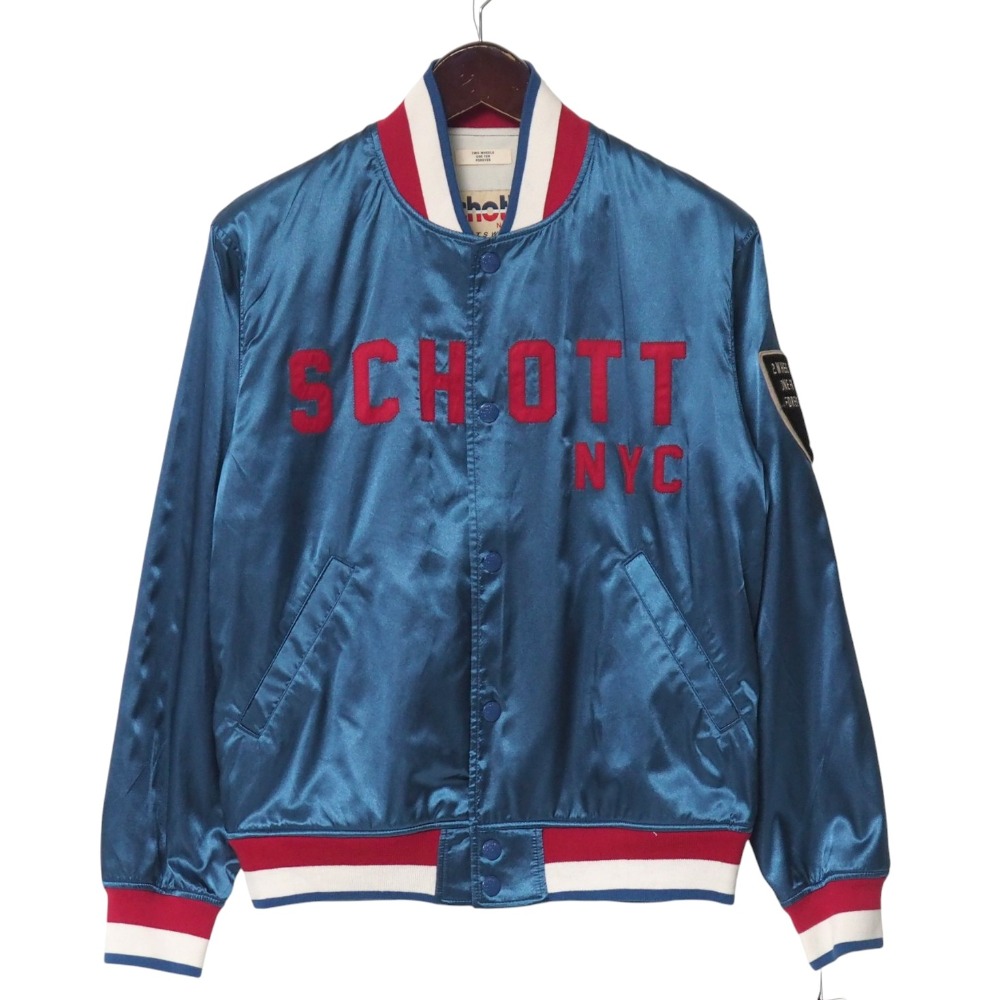 楽天市場】【中古】Ron Herman×Schott「VARSITY」 スタジャン ブラック