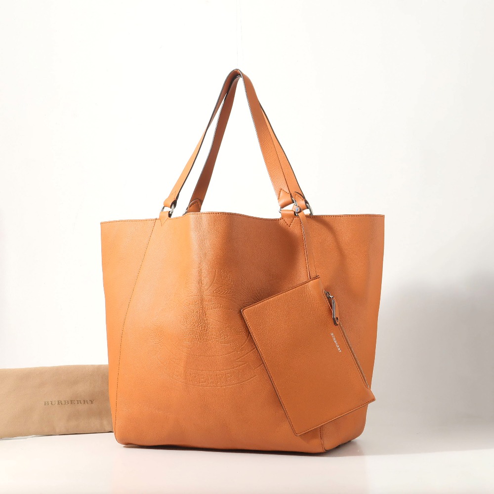 ■美品■BURBERRY バーバリー トートバッグ リヴァーシブル ロゴタイプ なめし革 鞄 ブランド名古着【中古】20251202/RA6628