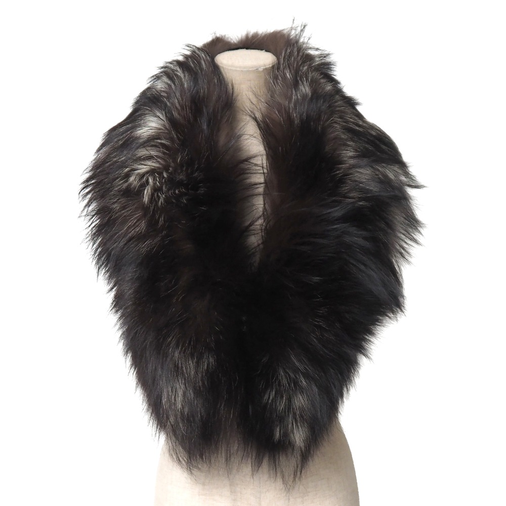 楽天市場】毛並み極美品☆SAGA FOX サガフォックス 本毛皮ショール