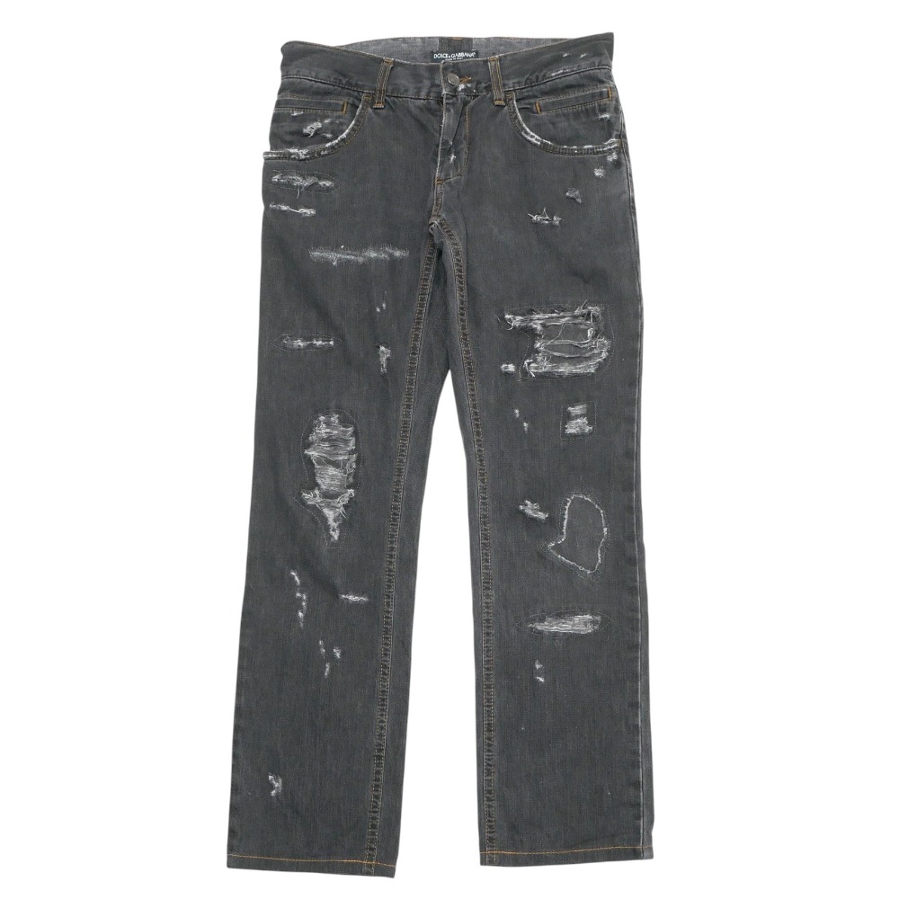 Dolce & Gabbanaドルチェアンドガッバーナデニムサイズ46プレート 楽天市場】ドルチェ＆ガッバーナ ドルガバ デニム パンツ ジーンズ 48