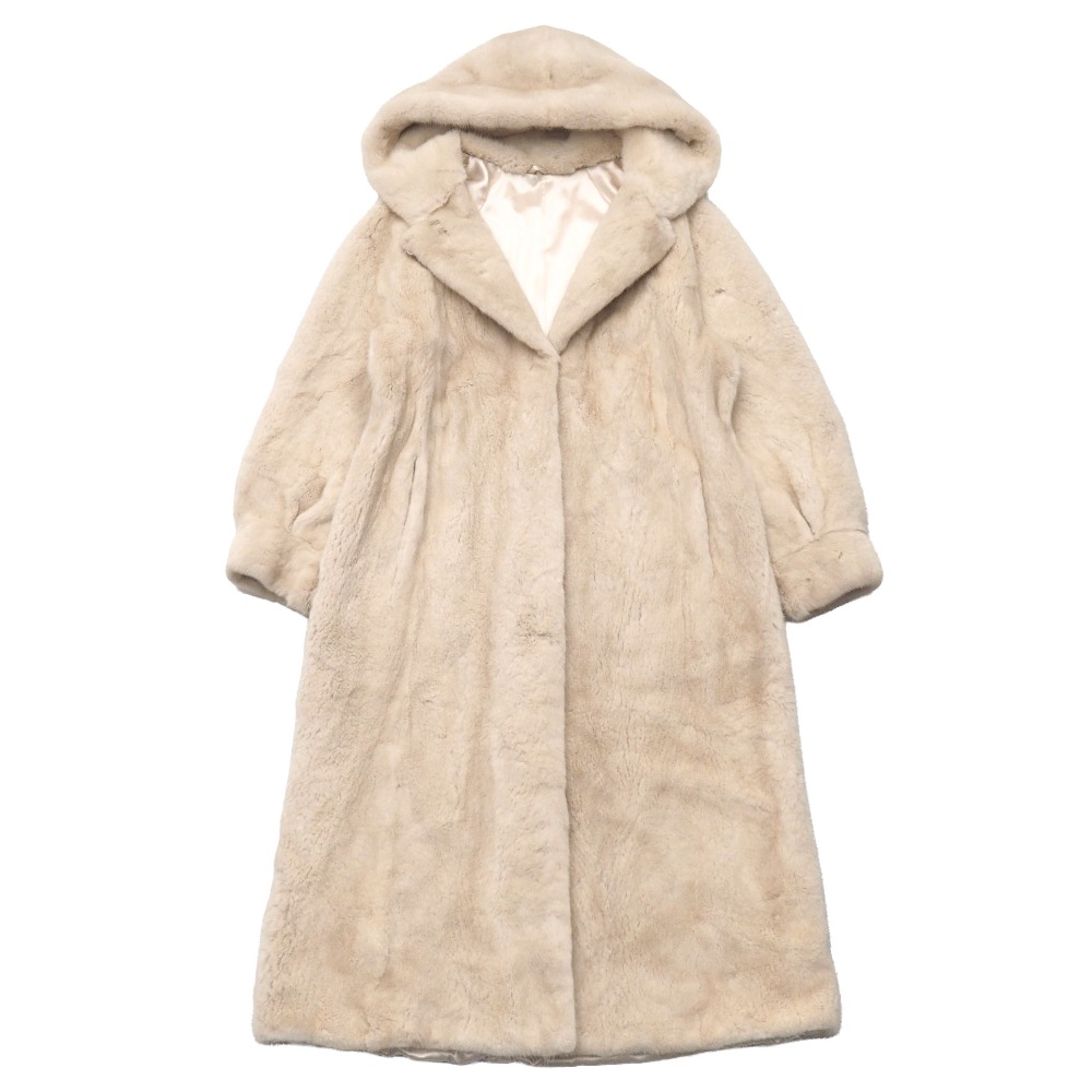 楽天市場】【39%offクーポン】KOPENHAGEN FUR ミンク ノーカラーコート