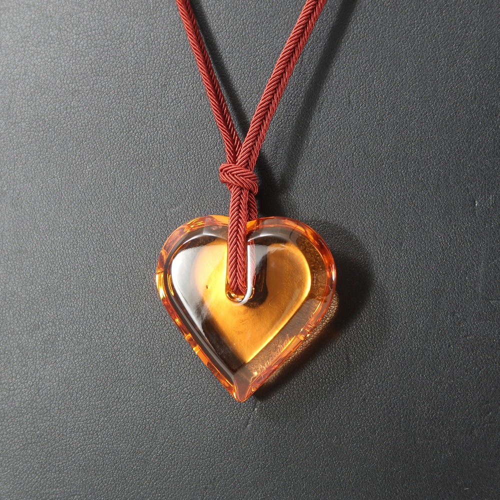 楽天市場】Baccarat バカラ クリスタル ハート チョーカー ネックレス