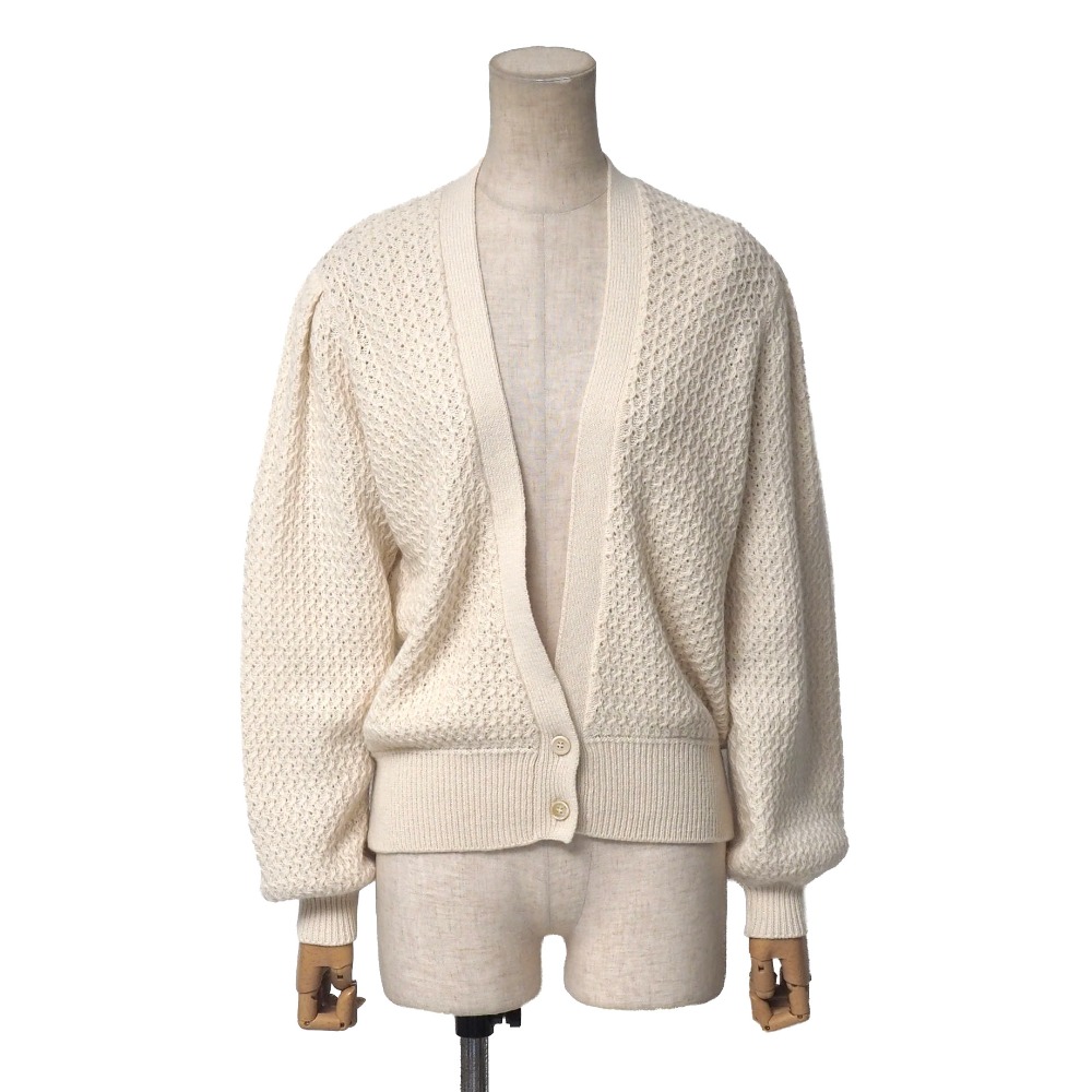 ■美品■Agnona アニオナ ニット サイズS カシミヤ混 カーディガン ブランド古着【中古】20260212/RA7743