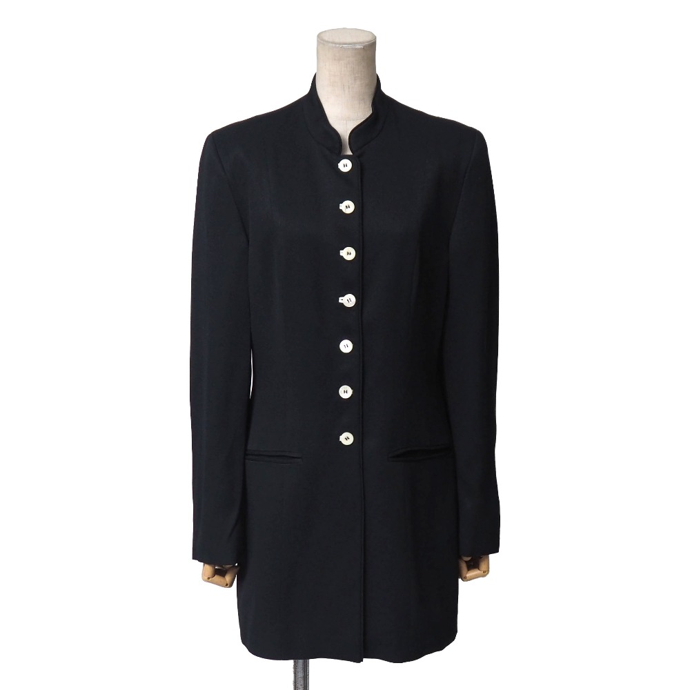 GUCCI グッチ ヴィンテージ ジャケット サイズ42 90’s スタンドカラー イタリア製 ブランド古着【中古】20260220/RA8041