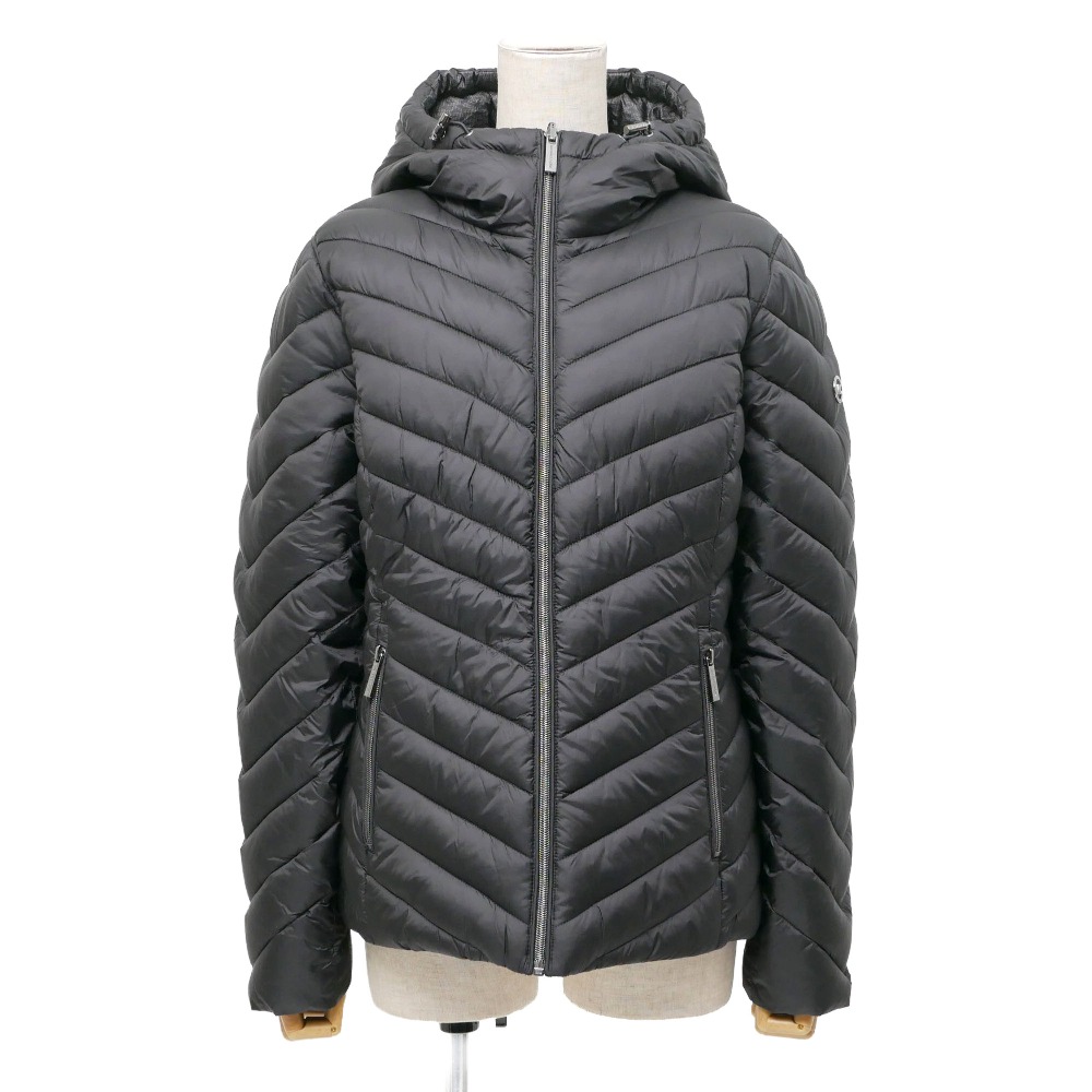 ■未使用品■2025AW■Michael Kors マイケルコース ナイロンジャケット サイズM リバーシブル キルティング 無地×MKロゴ 20260224/RA7966 10,080円