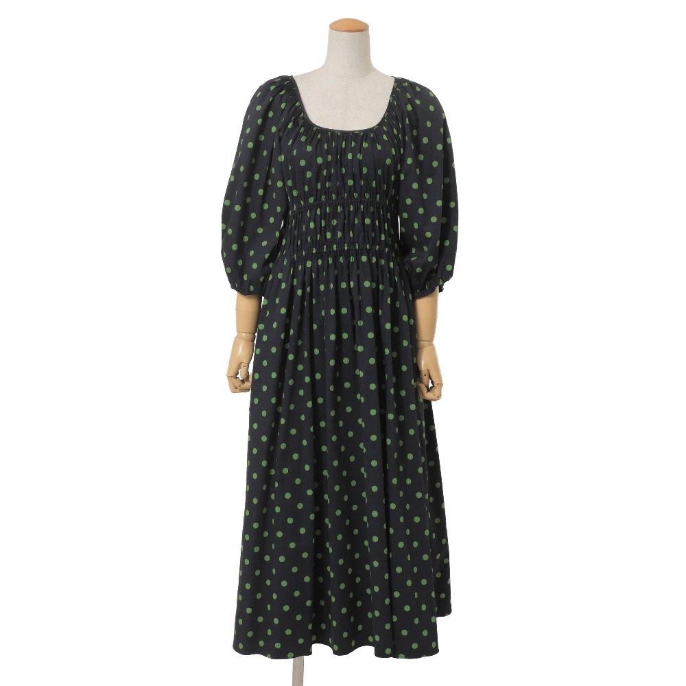 Kate Spade ケイトスペード ワンピース サイズS ピクチャー ドット リビエラ ドレス ブランド古着【中古】20260304/RA7989
