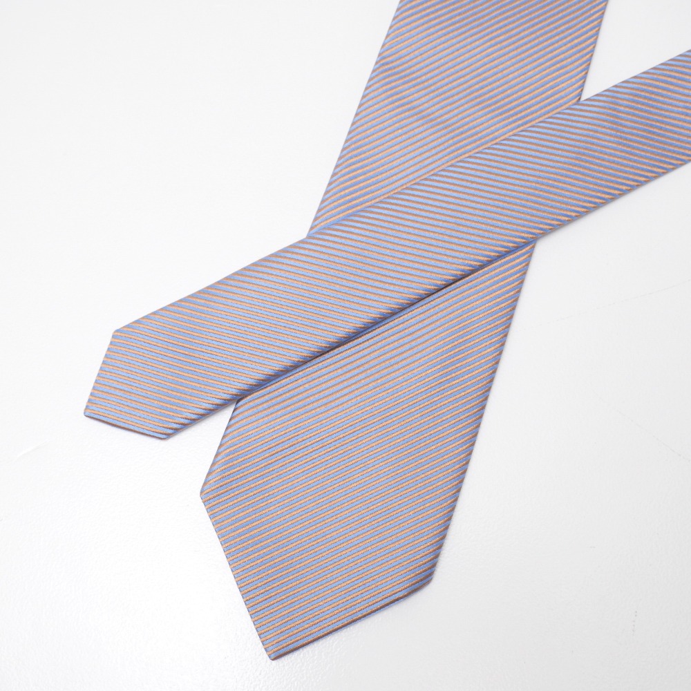 ■美品■Charvet シャルベ ネクタイ 幅8cm レジメンタルタイ【おすすめ】 フランス製 ブランド古着【中古】20260305/RA7823