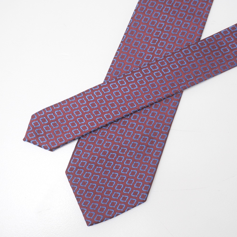 ■美品■Charvet シャルベ ネクタイ 幅9cm【おすすめ】 フランス製 ブランド古着【中古】20260305/RA7824