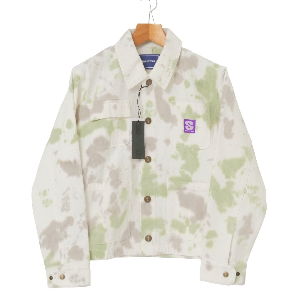 ■美品■WIND AND SEA ウィンダンシー Uneven Dye Cover All ジャケット サイズS カバーオール ブランド古着【中古】20260306/RA8280｜トレード店