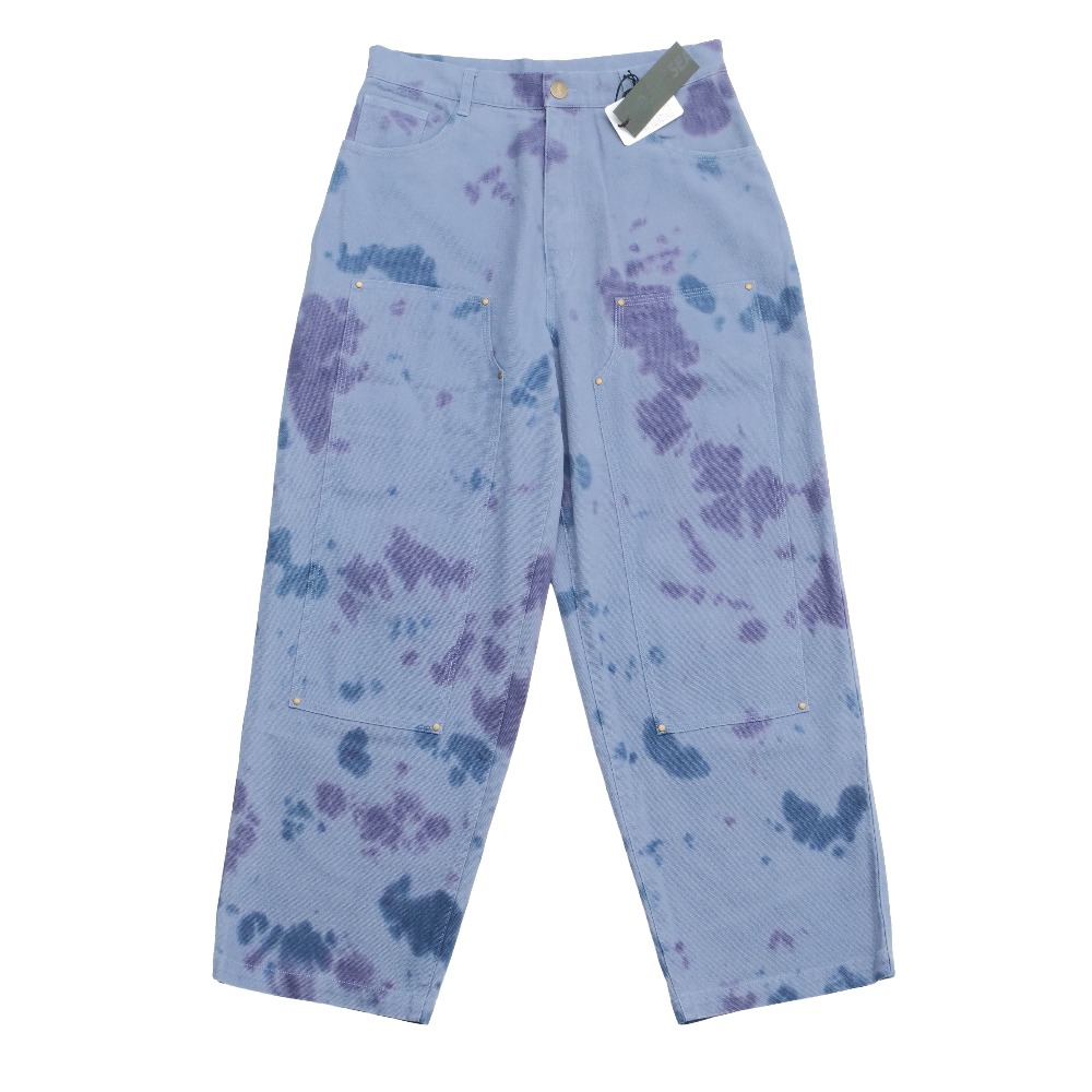 ■未使用品■2024SS■WIND AND SEA ウィンダンシー Uneven Dye Painter Pant パンツ サイズM ムラ染め ペインターパンツ 20260306/RA8281