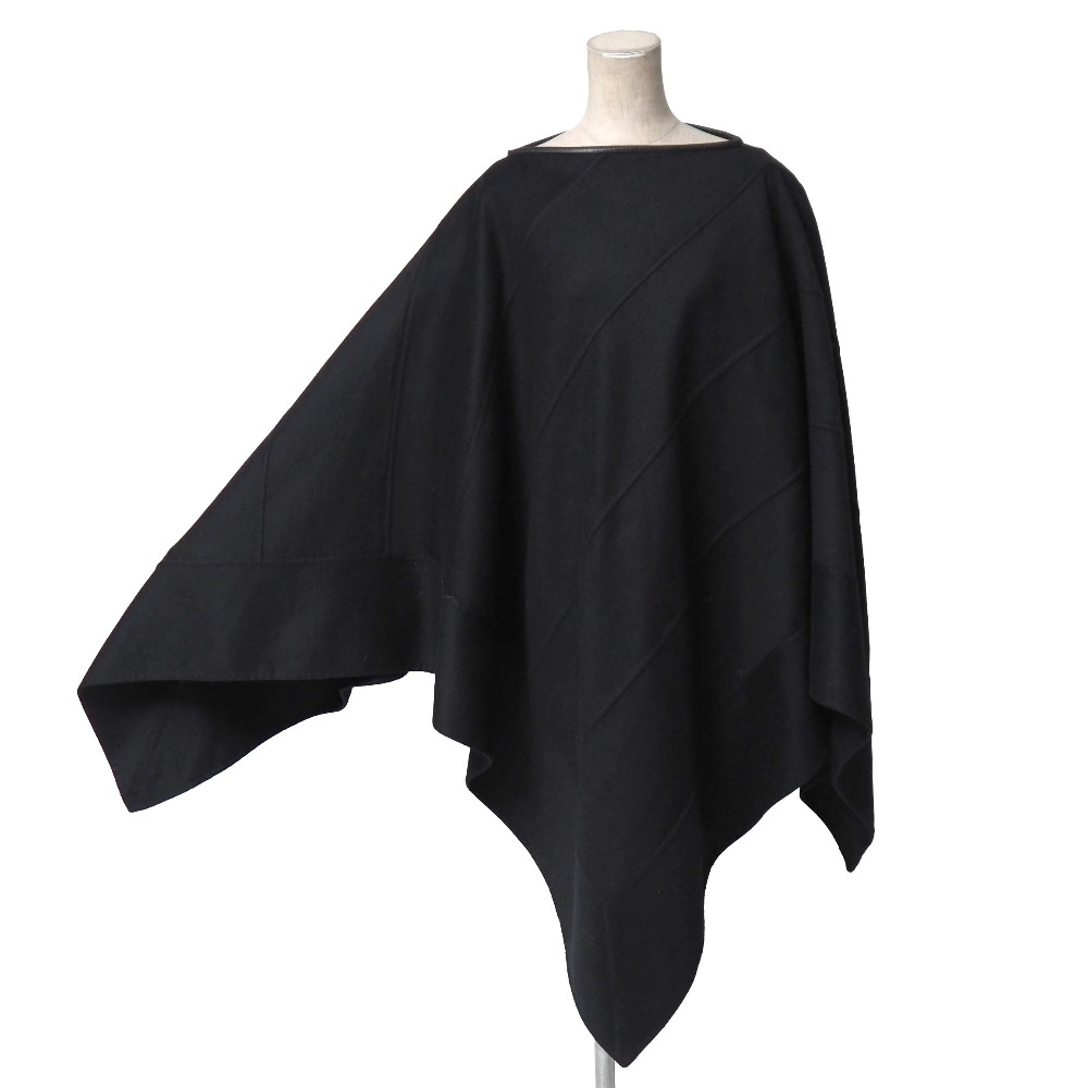 ■美品■Agnona アニオナ ポンチョ 総カシミヤ シープスキン ブランド古着【中古】20260313/RA8402｜トレード店